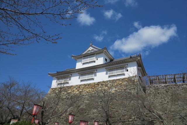 圧倒的、石垣っ…!桜の名所、津山城は戦う城だった。